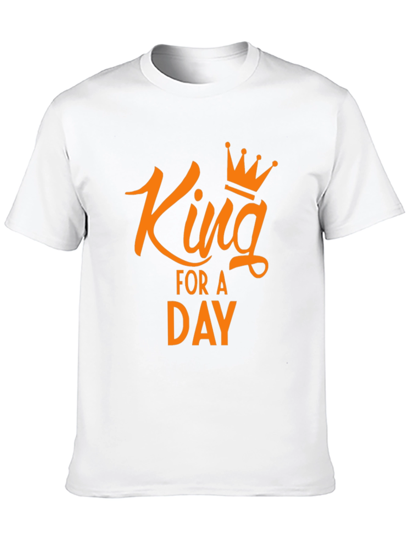 King for a Day Graphic Tee - Black