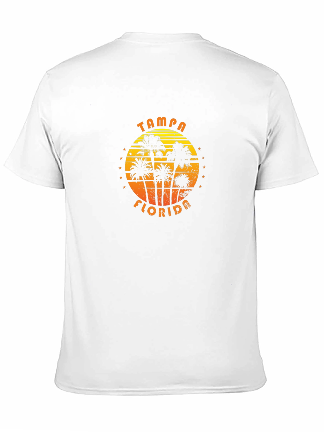 Tampa Florida Palm Tree Sunset T-Shirt
