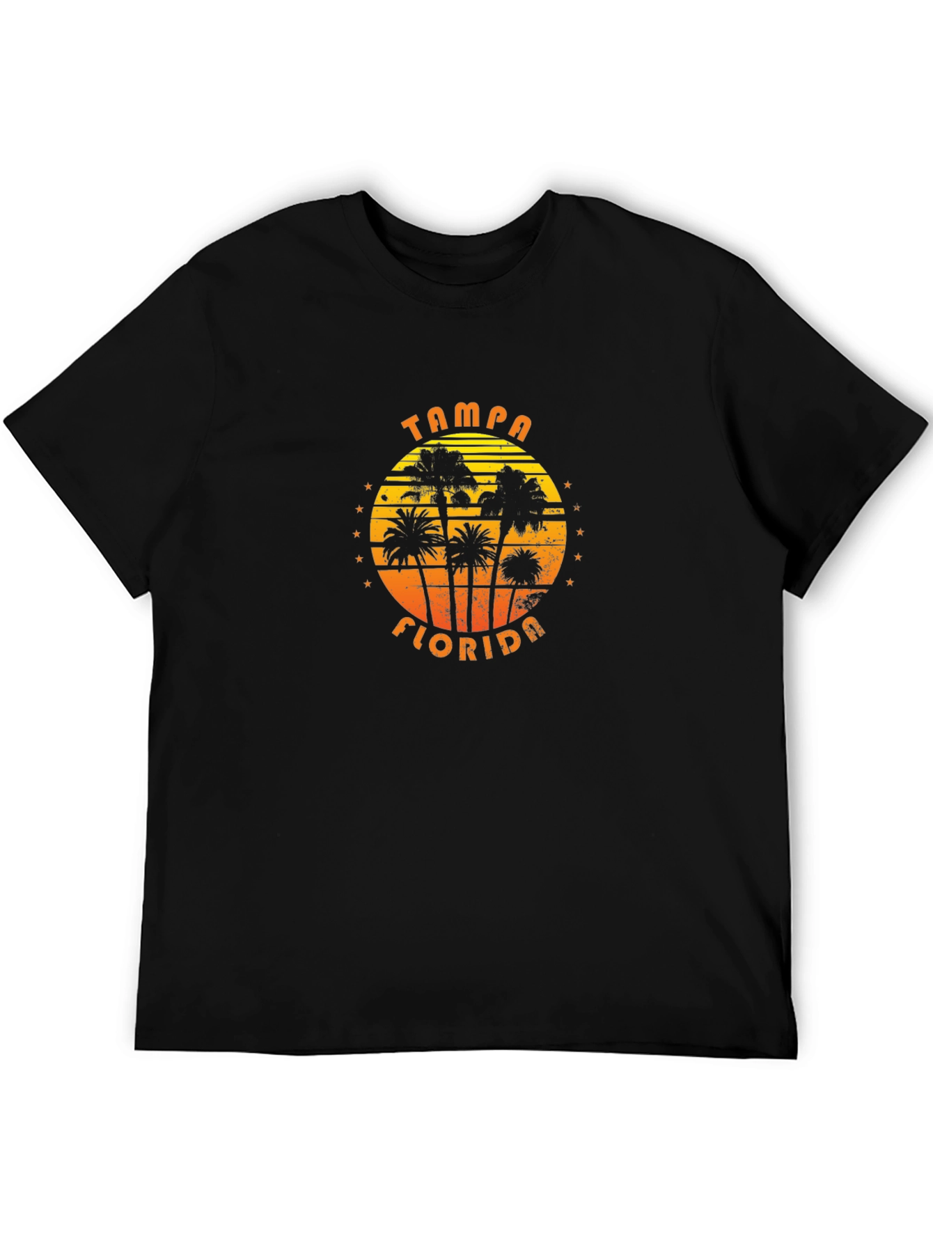 Tampa Florida Palm Tree Sunset T-Shirt