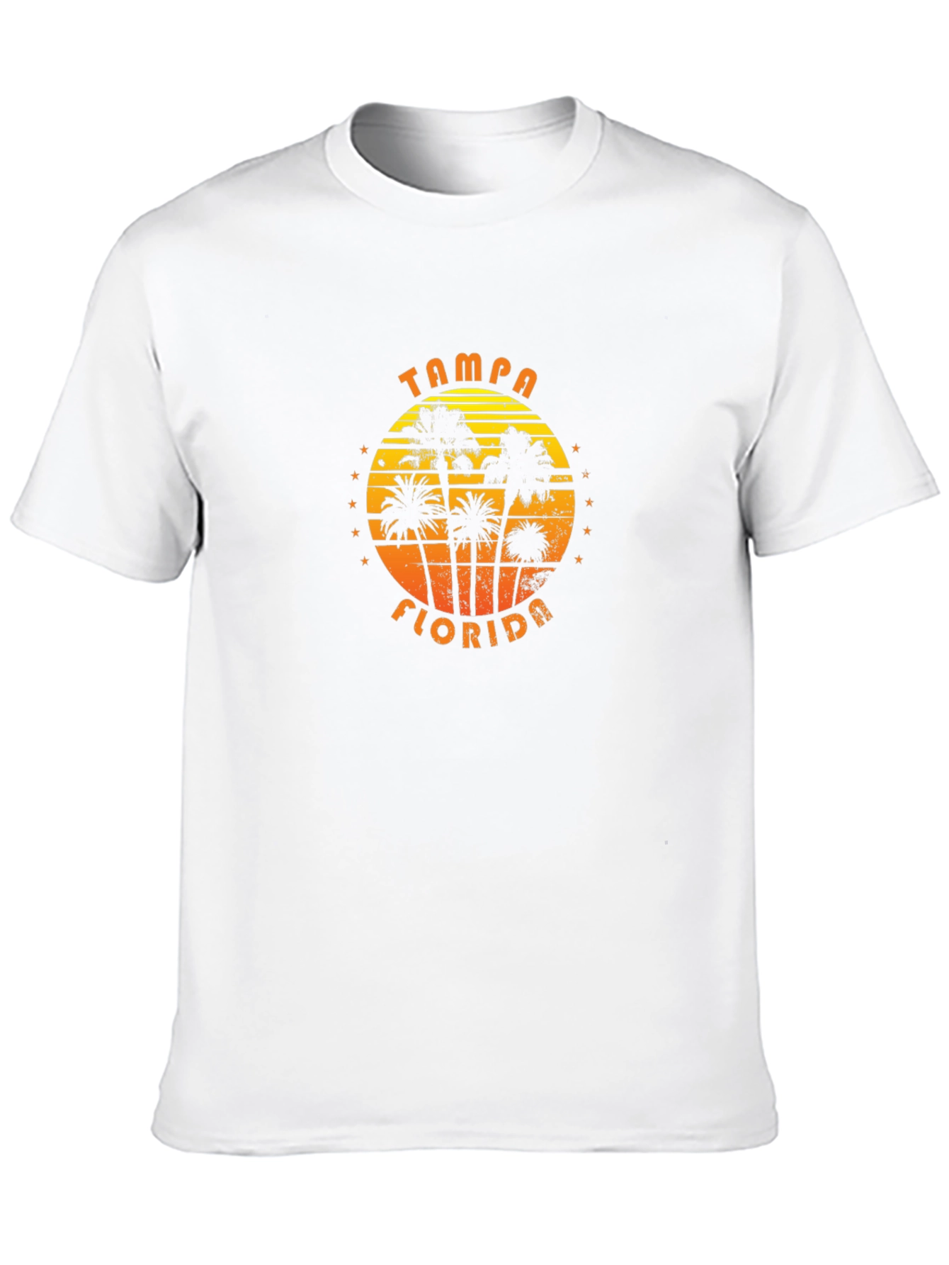 Tampa Florida Palm Tree Sunset T-Shirt