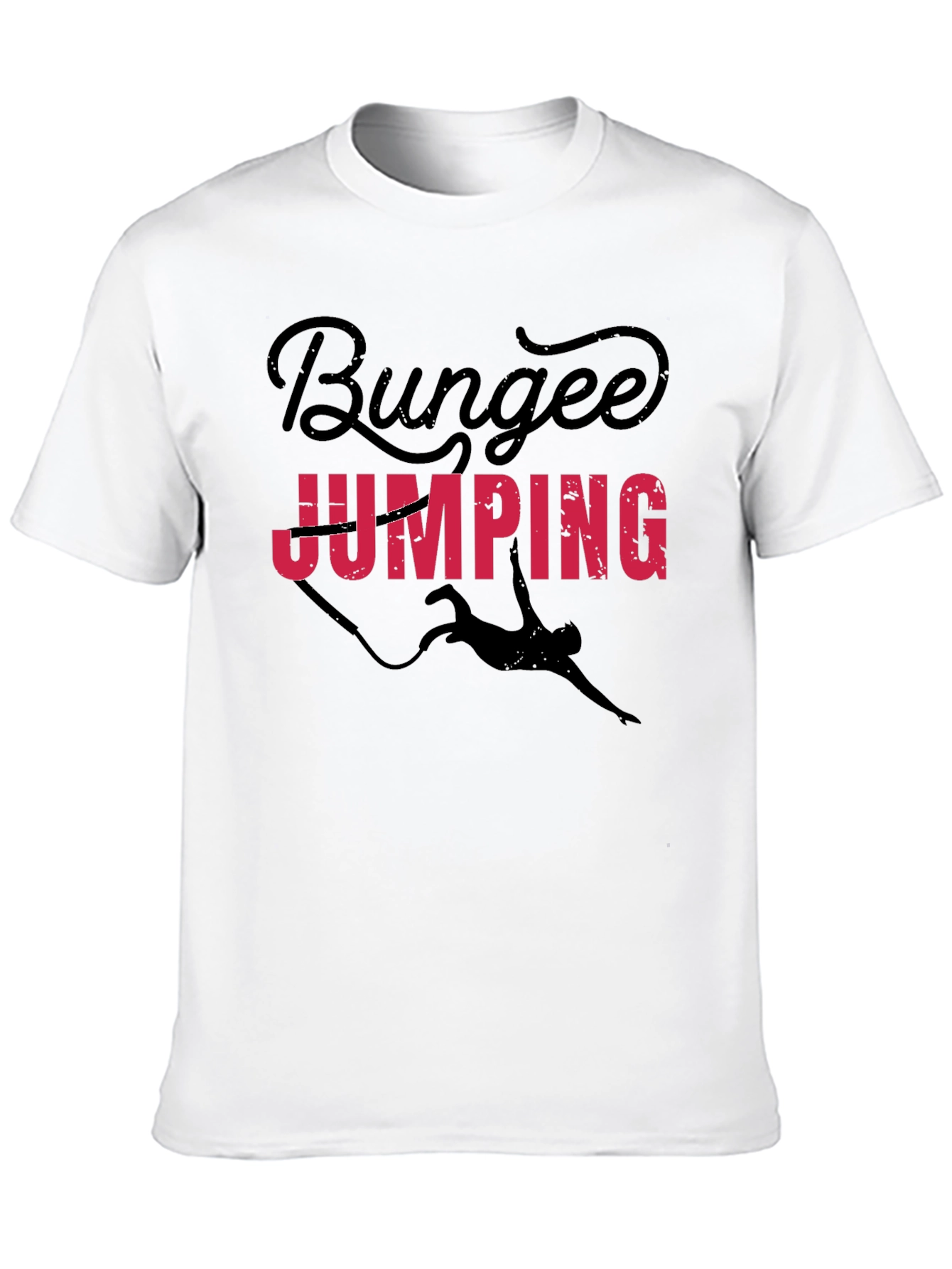 Bungee Jumping Graphic Tee Shirt