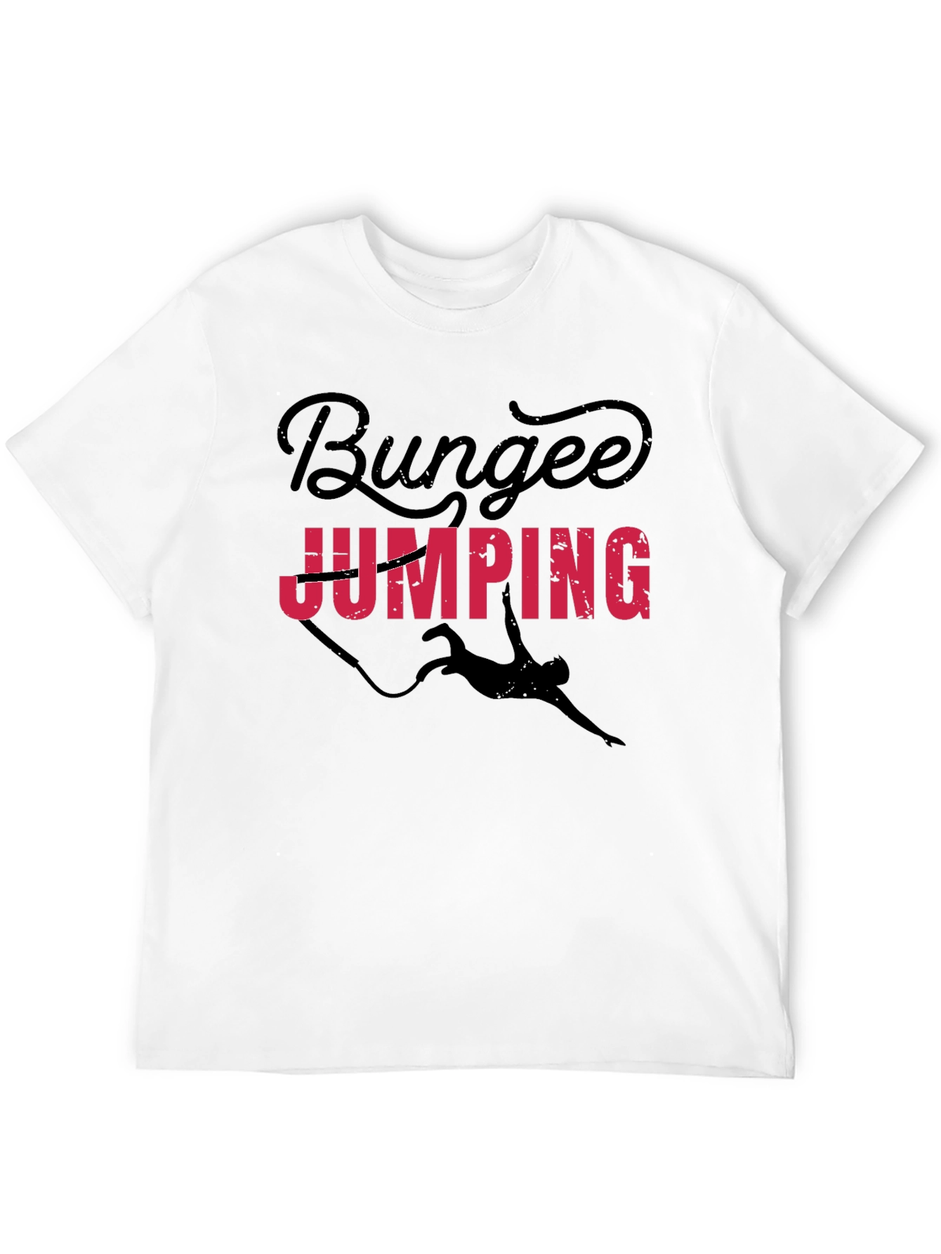 Bungee Jumping Graphic Tee Shirt