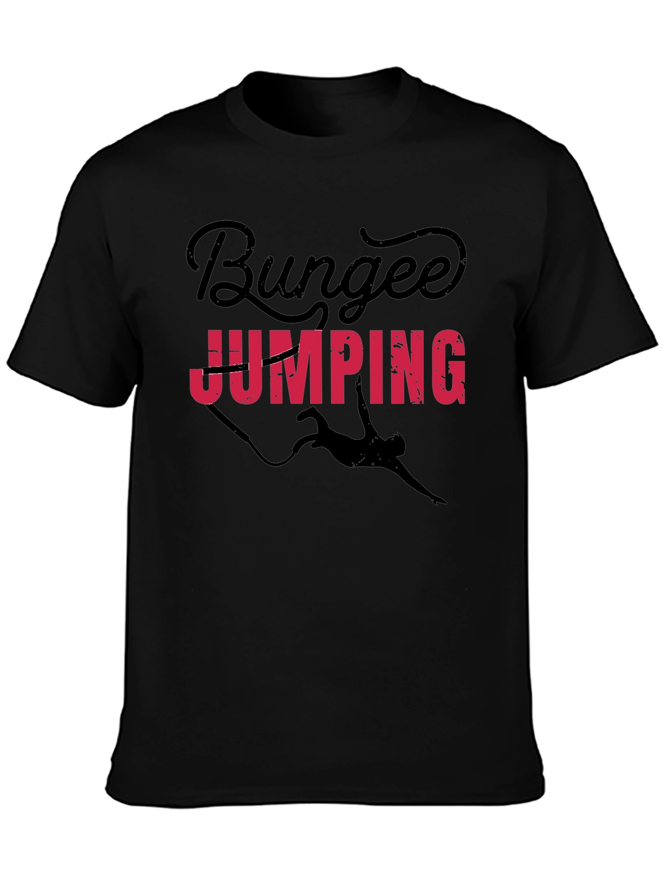 Bungee Jumping Graphic Tee Shirt
