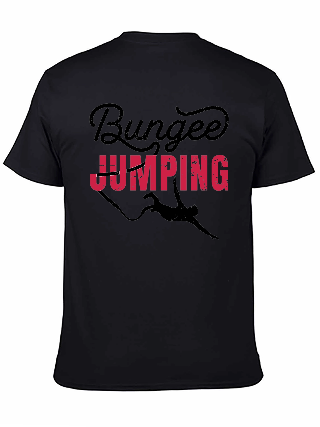 Bungee Jumping Graphic Tee Shirt