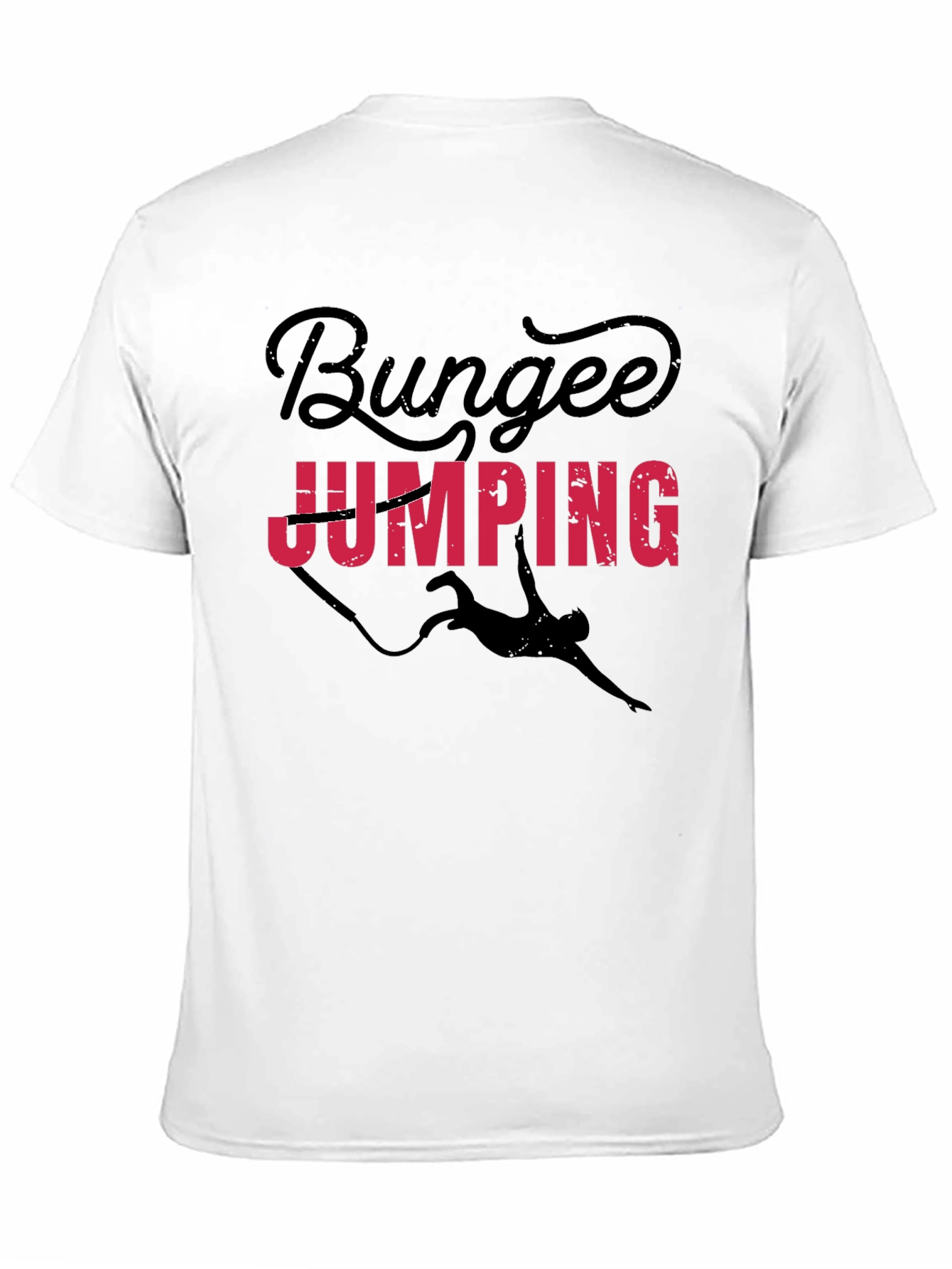 Bungee Jumping Graphic Tee Shirt
