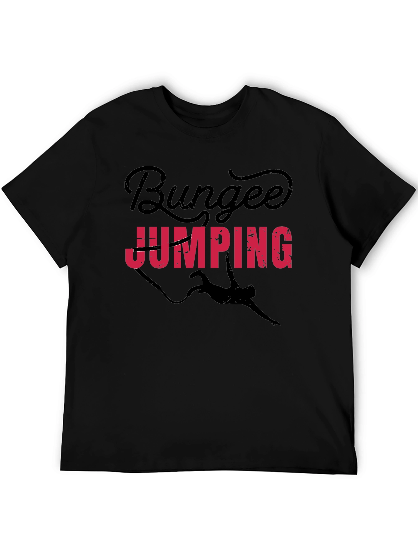 Bungee Jumping Graphic Tee Shirt