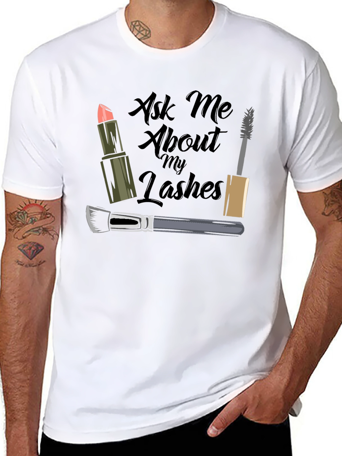 Ask Me About My Lashes T-Shirt