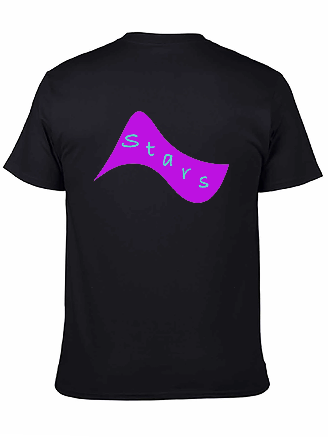 Stars Graphic Print Tee - Casual Style