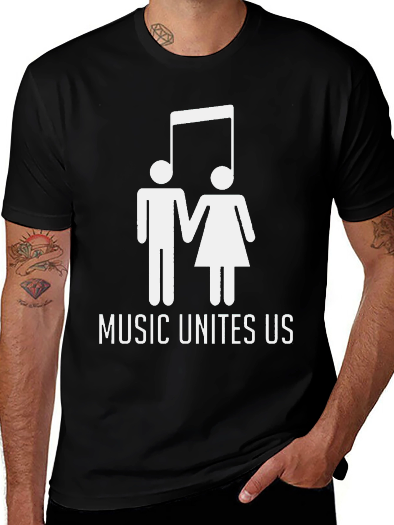 Music Unites Us Graphic Tee