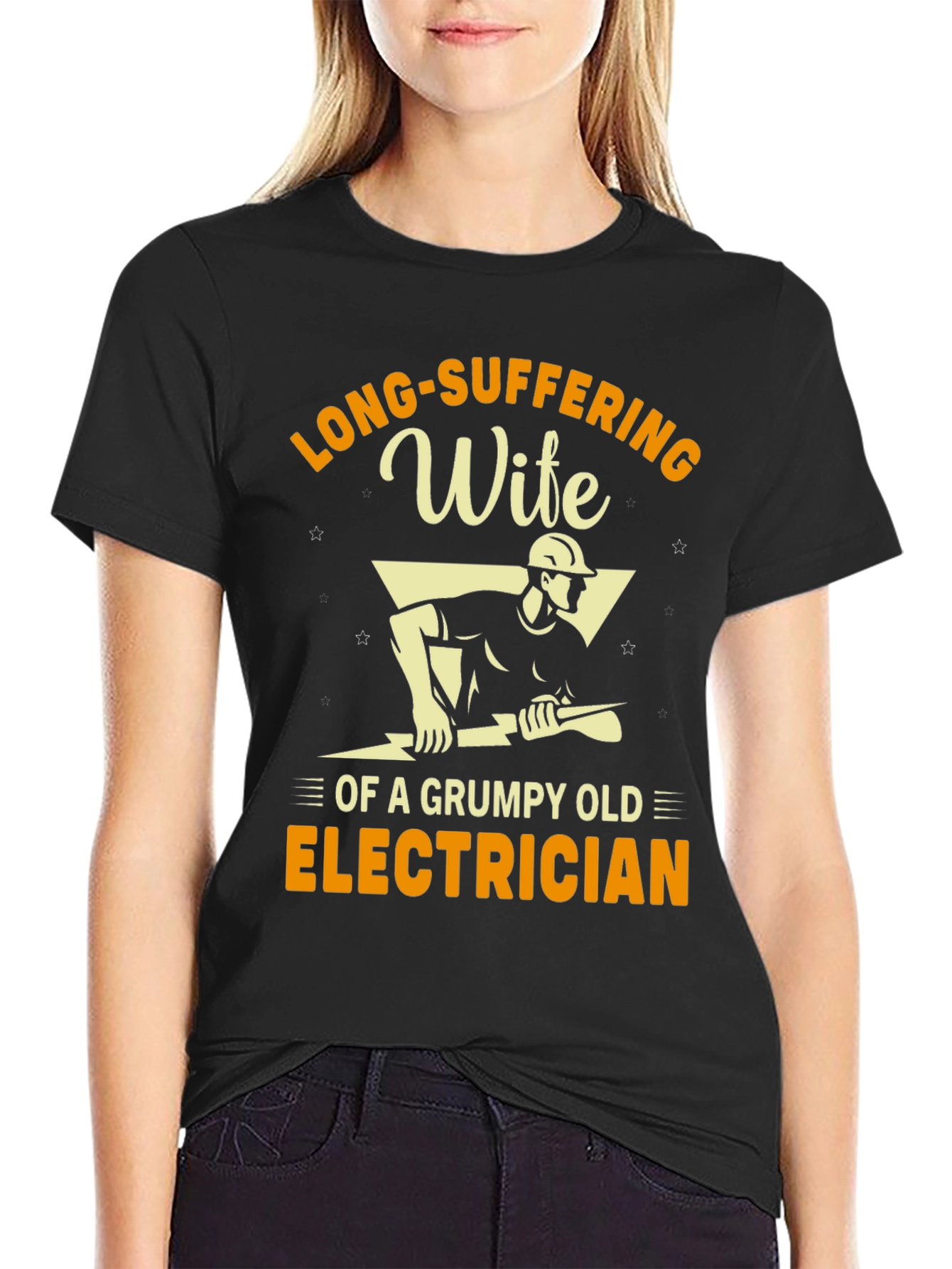 Long-Suffering Wife of an Electrician T-Shirt