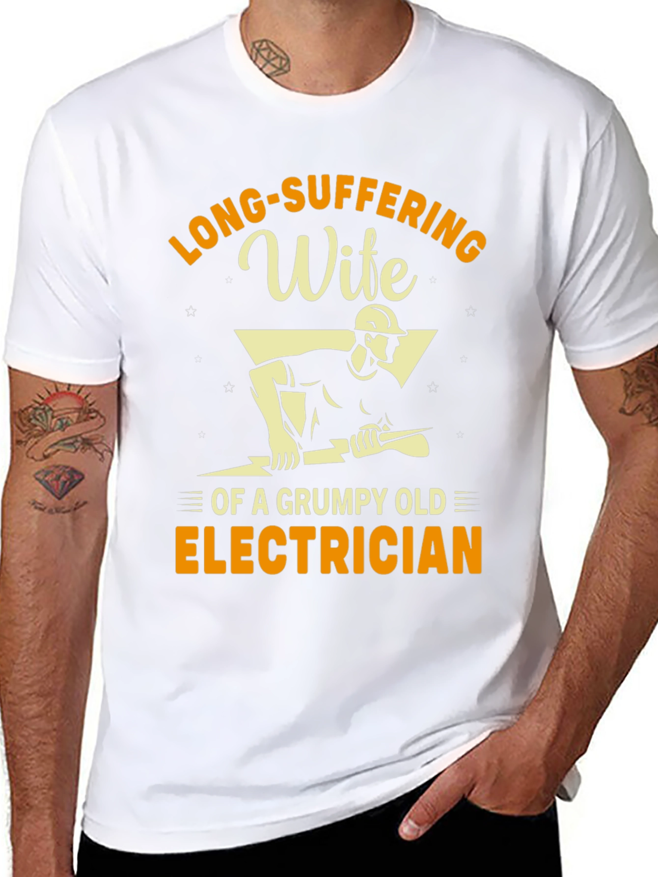 Long-Suffering Wife of an Electrician T-Shirt