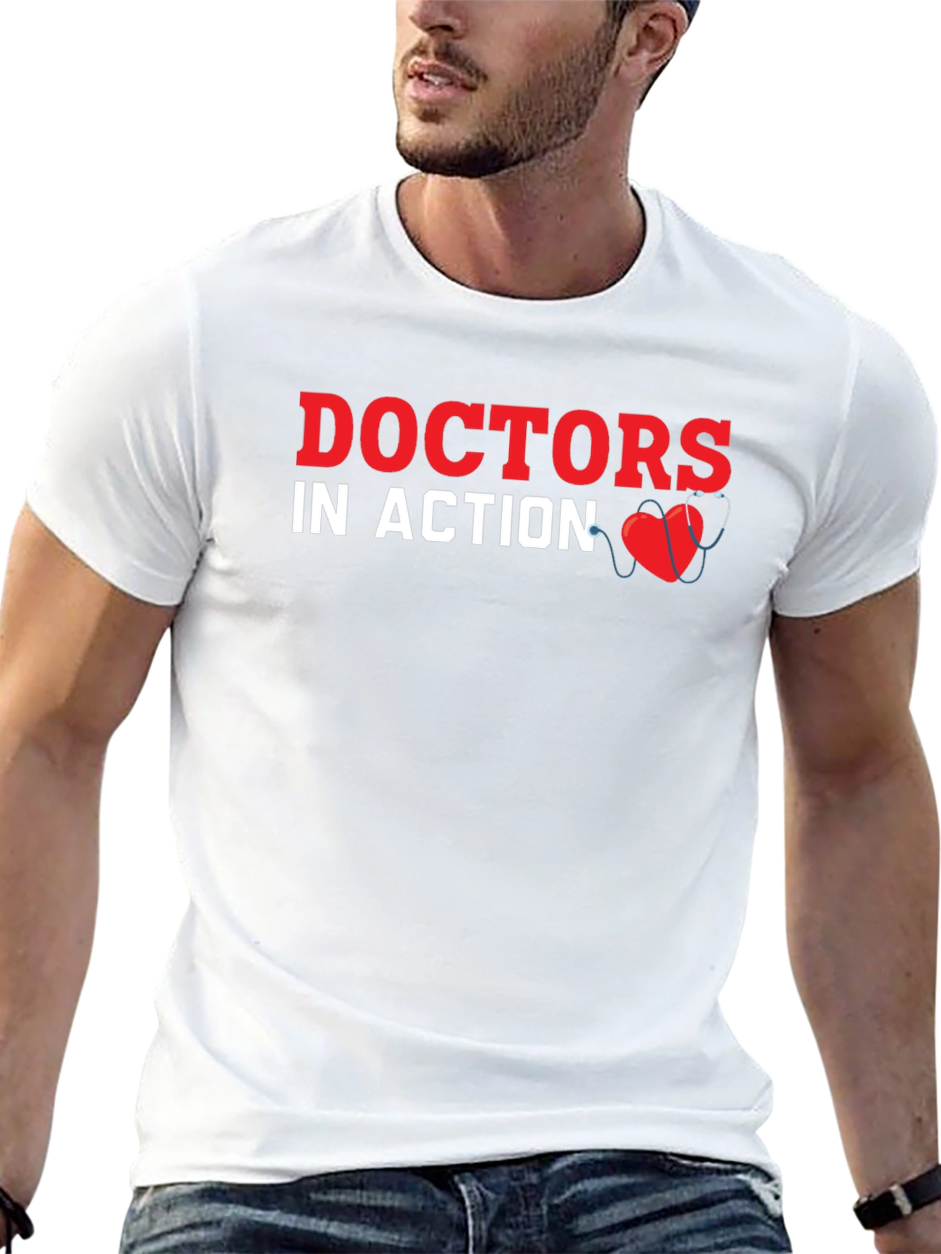 Doctors in Action T-Shirt - Medical Hero Tee
