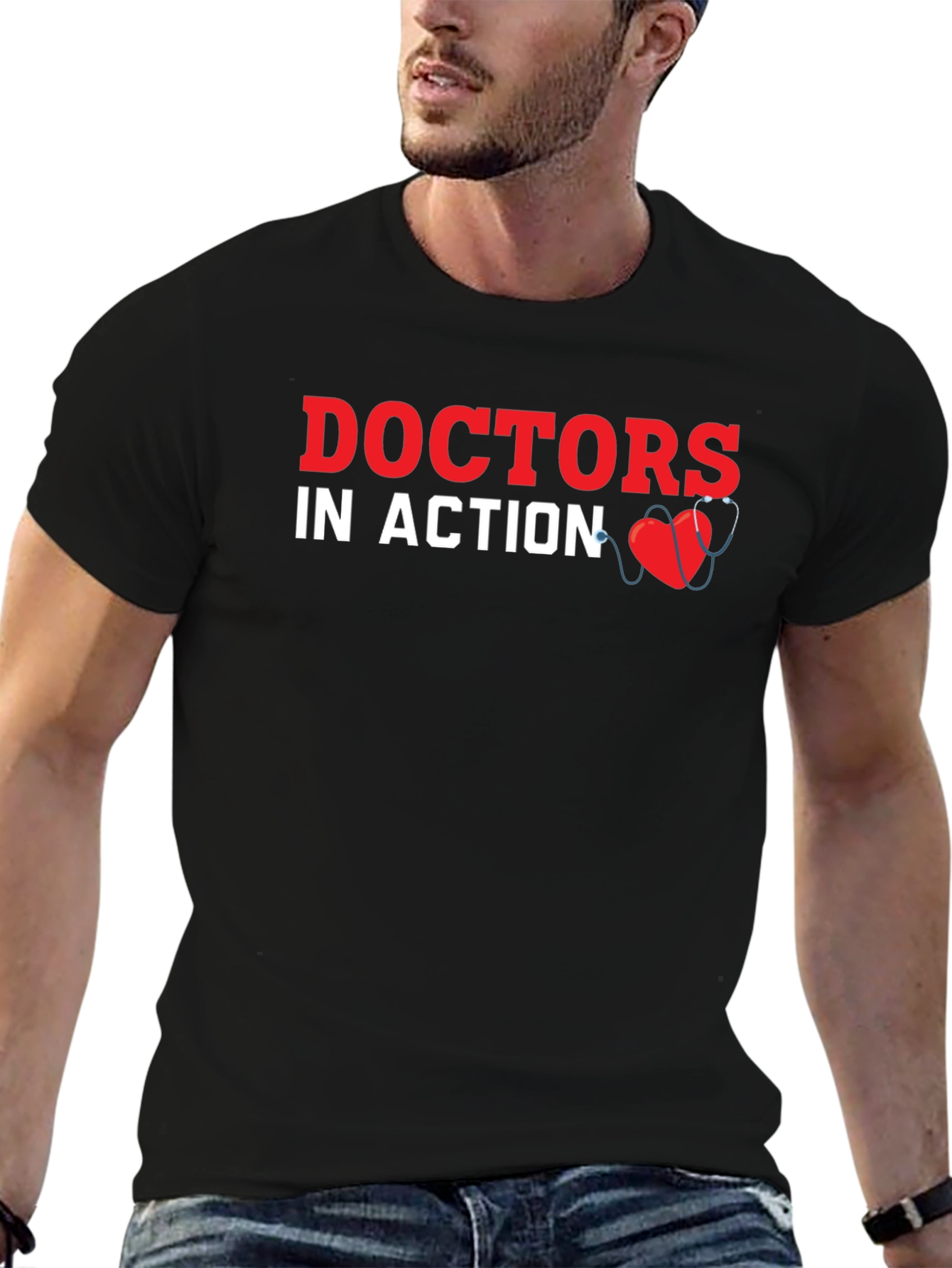 Doctors in Action T-Shirt - Medical Hero Tee
