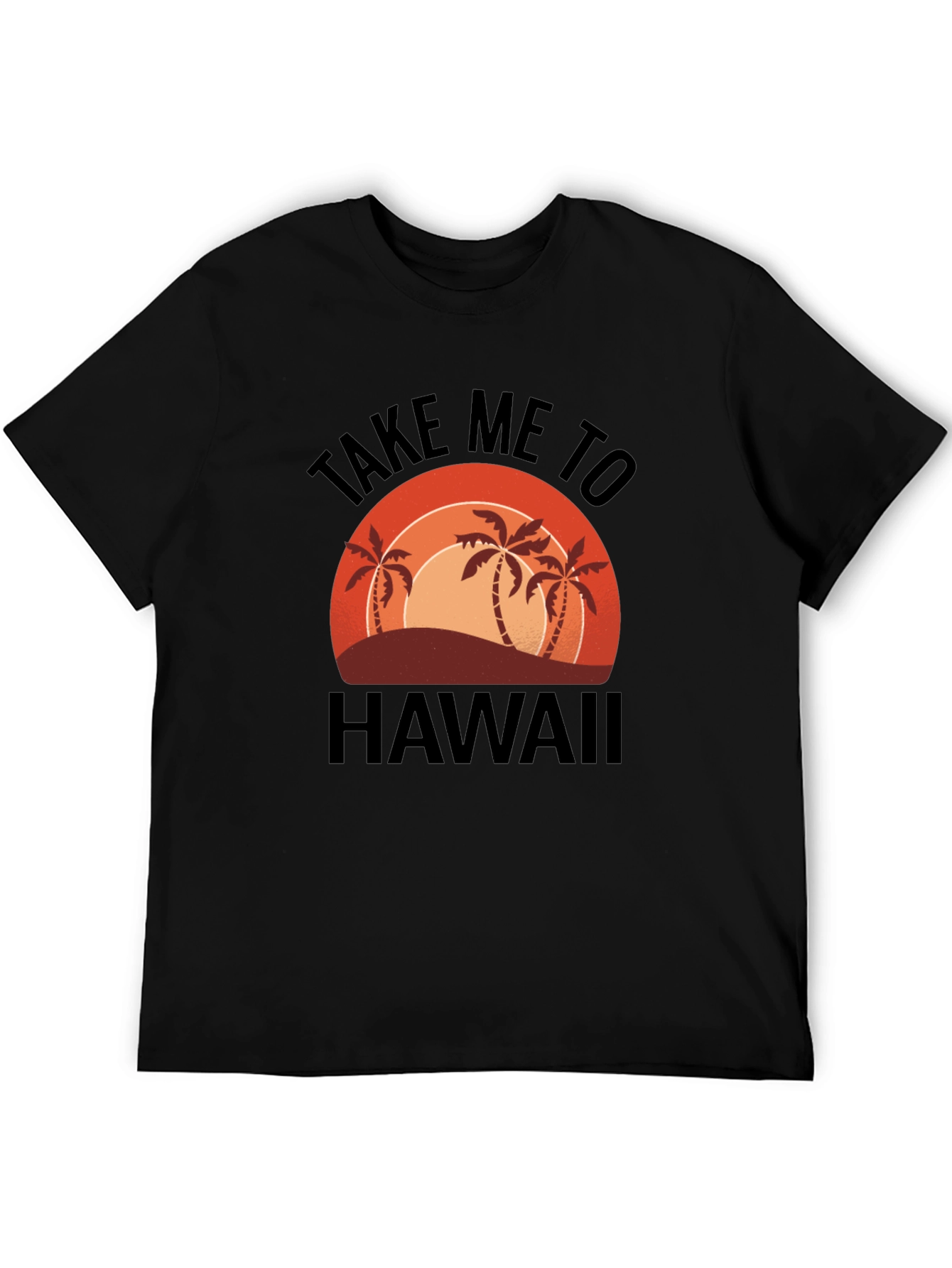 Take Me To Hawaii Palm Tree Graphic Tee