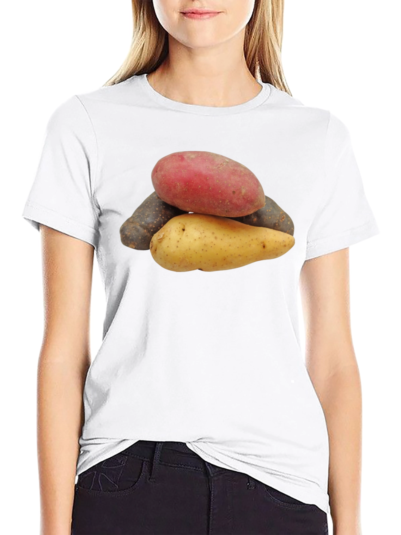Potato Variety T-Shirt - Unique Foodie Fashion