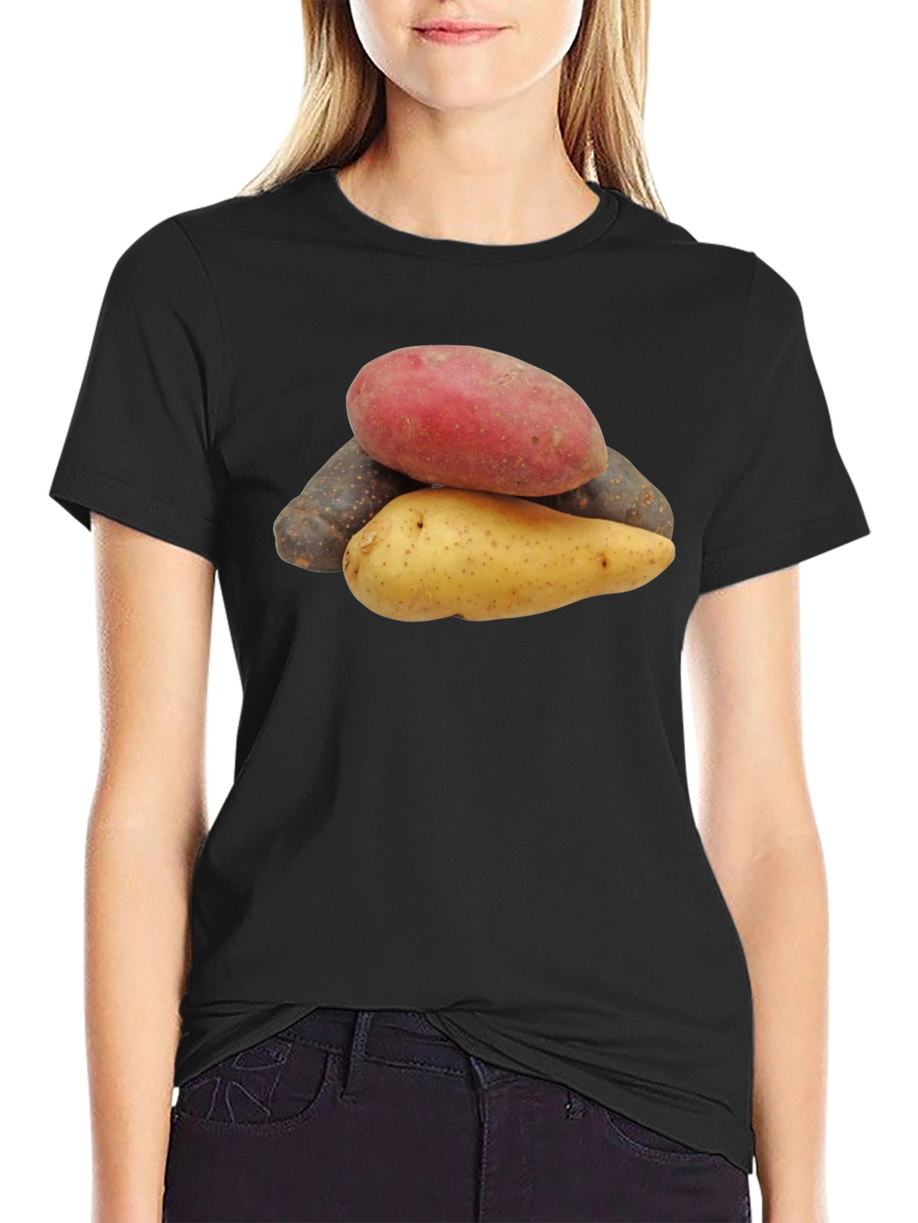 Potato Variety T-Shirt - Unique Foodie Fashion