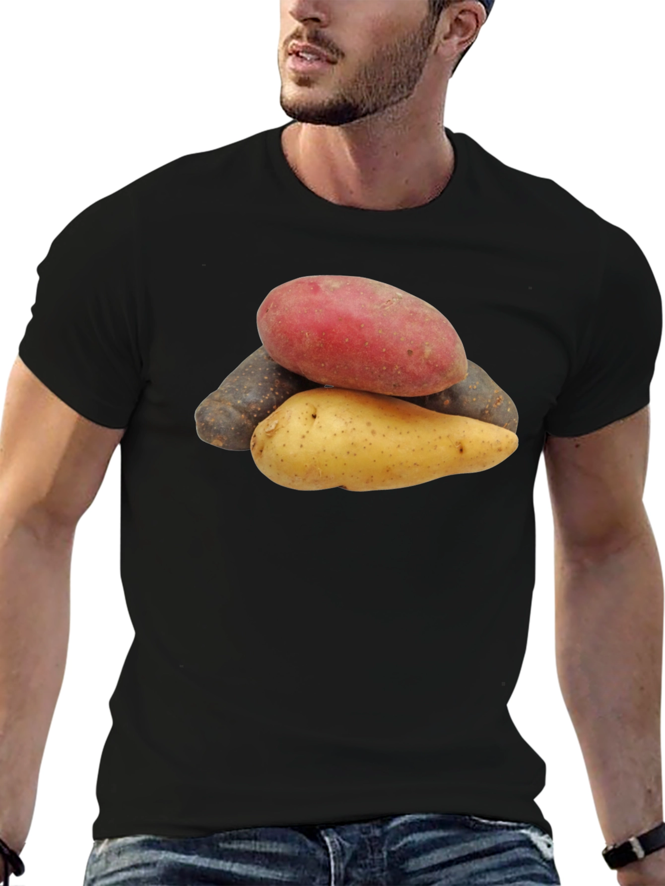 Potato Variety T-Shirt - Unique Foodie Fashion