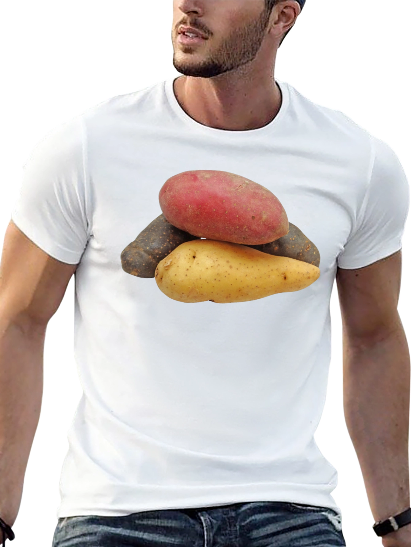 Potato Variety T-Shirt - Unique Foodie Fashion