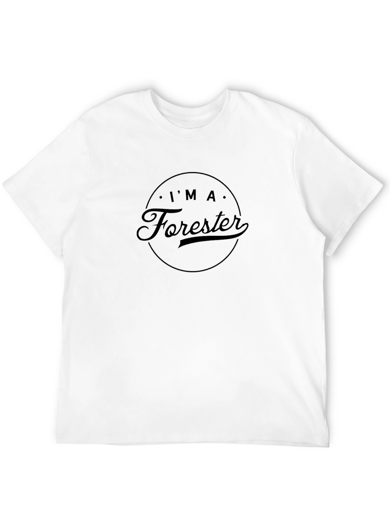Im A Forester Graphic Tee - Black