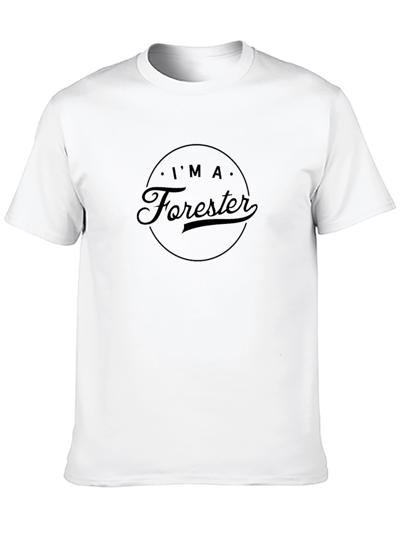 Im A Forester Graphic Tee - Black