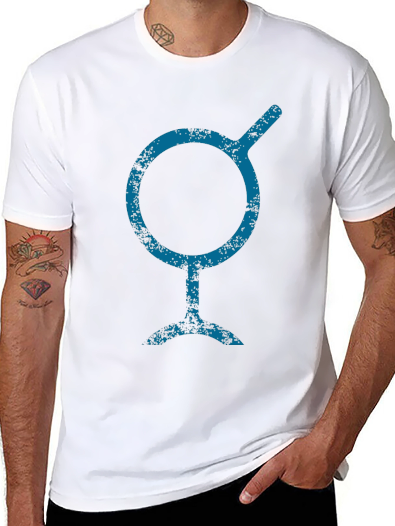 Symbolic Graphic Print T-Shirt