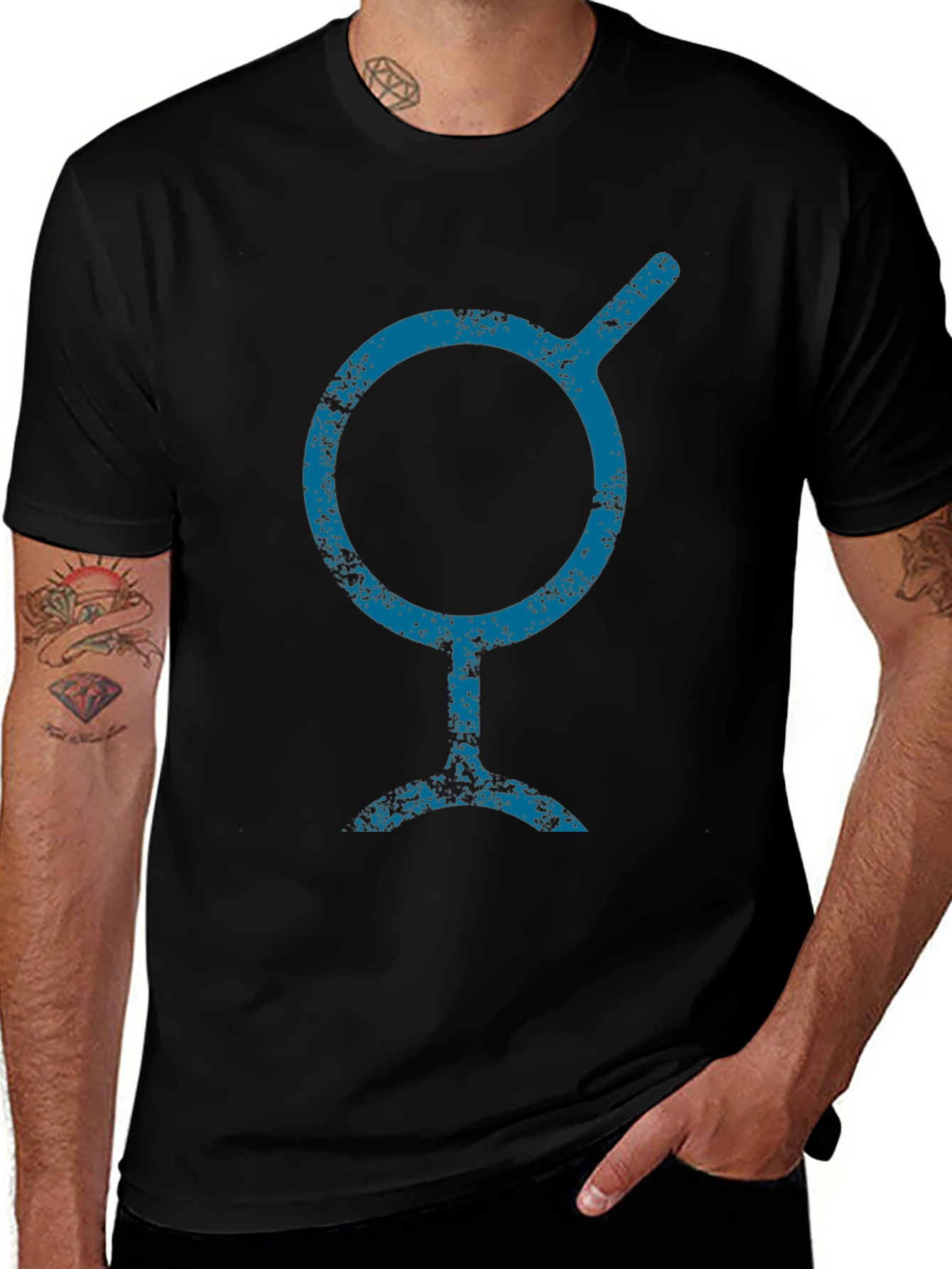 Symbolic Graphic Print T-Shirt