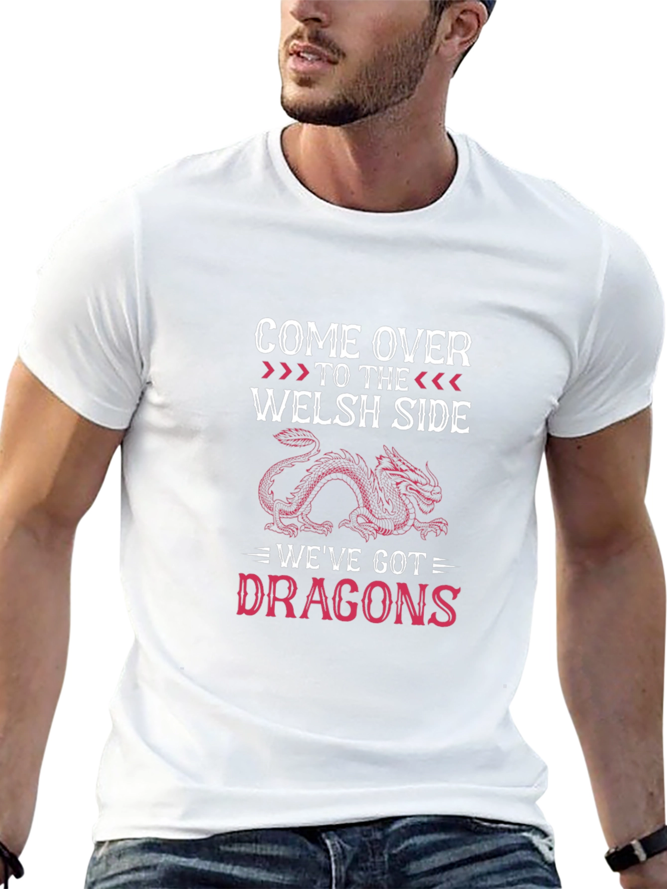 Welsh Side Dragon T-Shirt