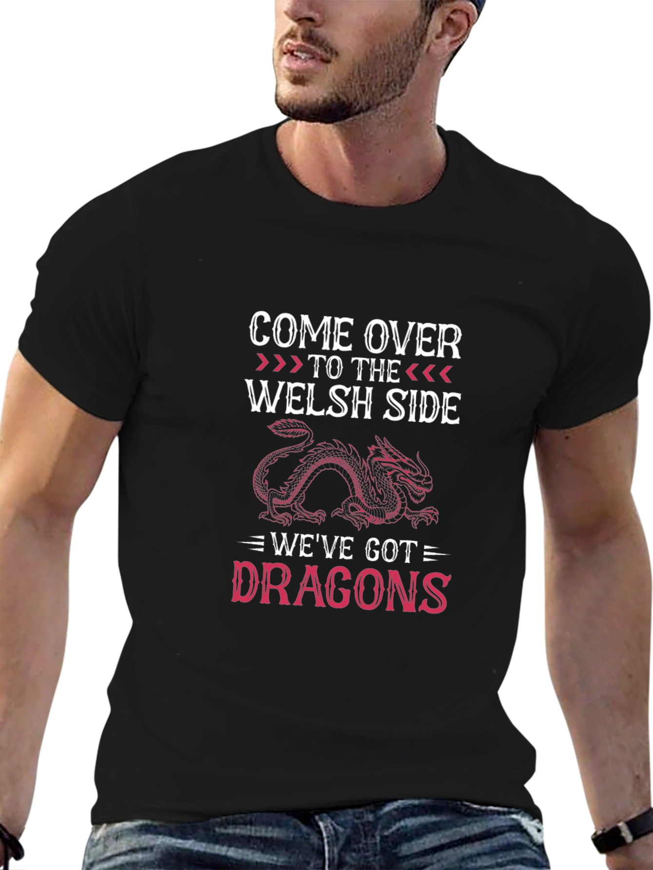 Welsh Side Dragon T-Shirt