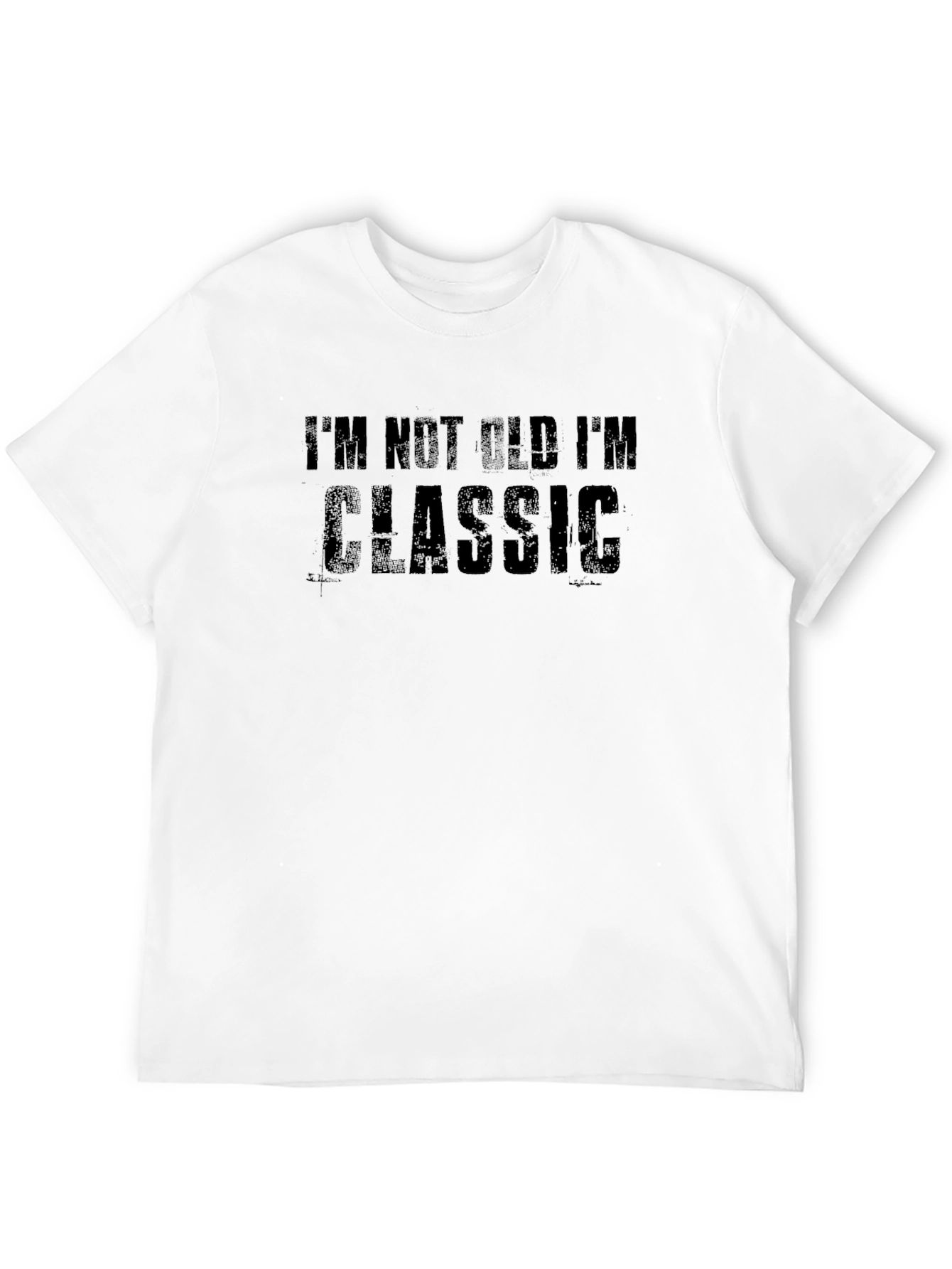 Im Not Old Im Classic Mens Black T-Shirt