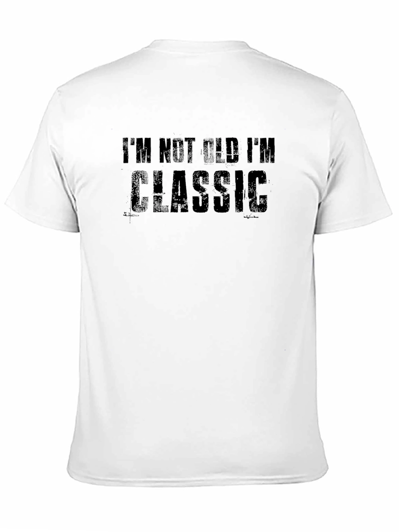 Im Not Old Im Classic Mens Black T-Shirt