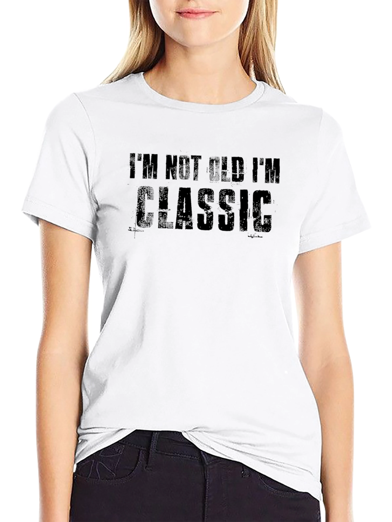 Im Not Old Im Classic Mens Black T-Shirt