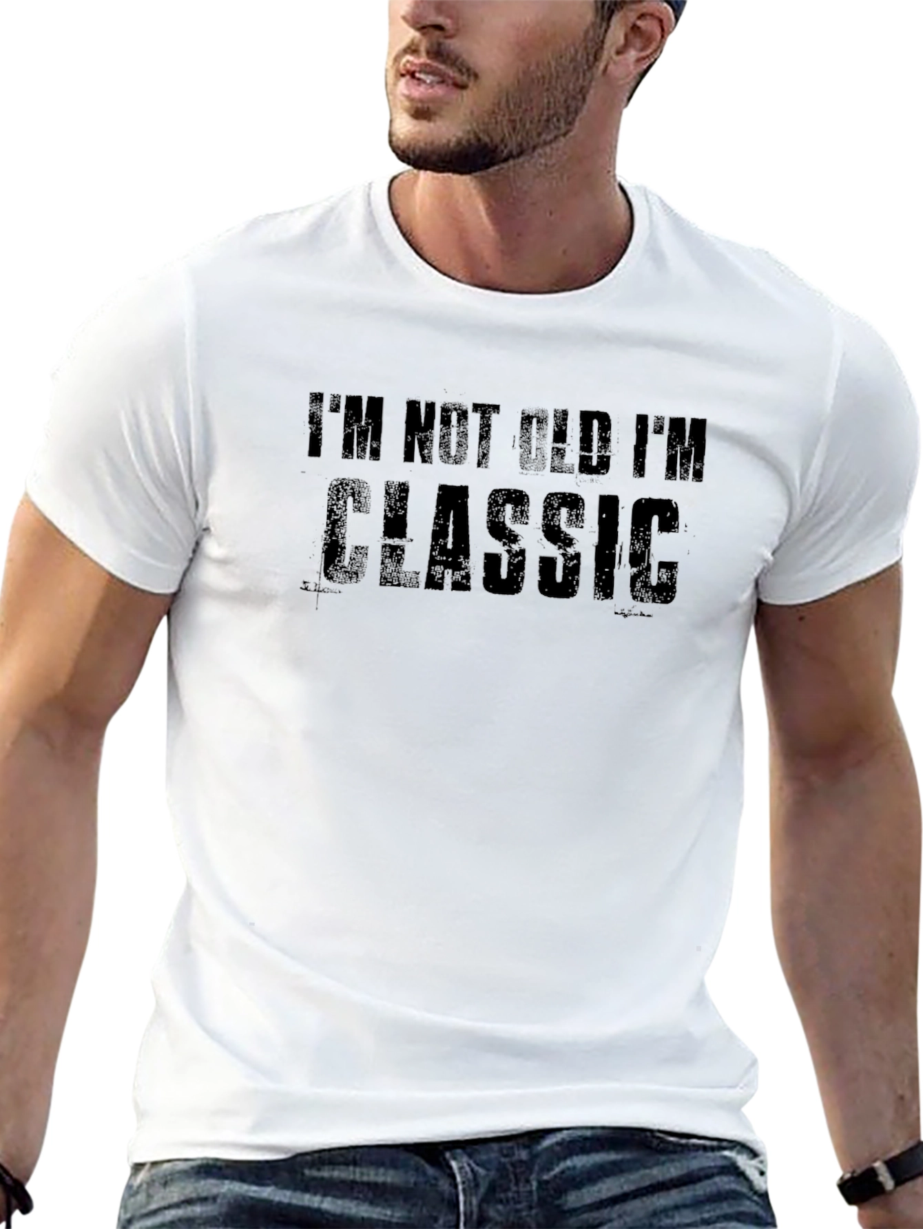 Im Not Old Im Classic Mens Black T-Shirt