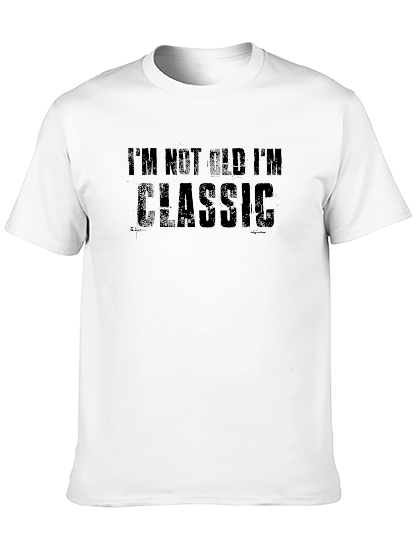 Im Not Old Im Classic Mens Black T-Shirt