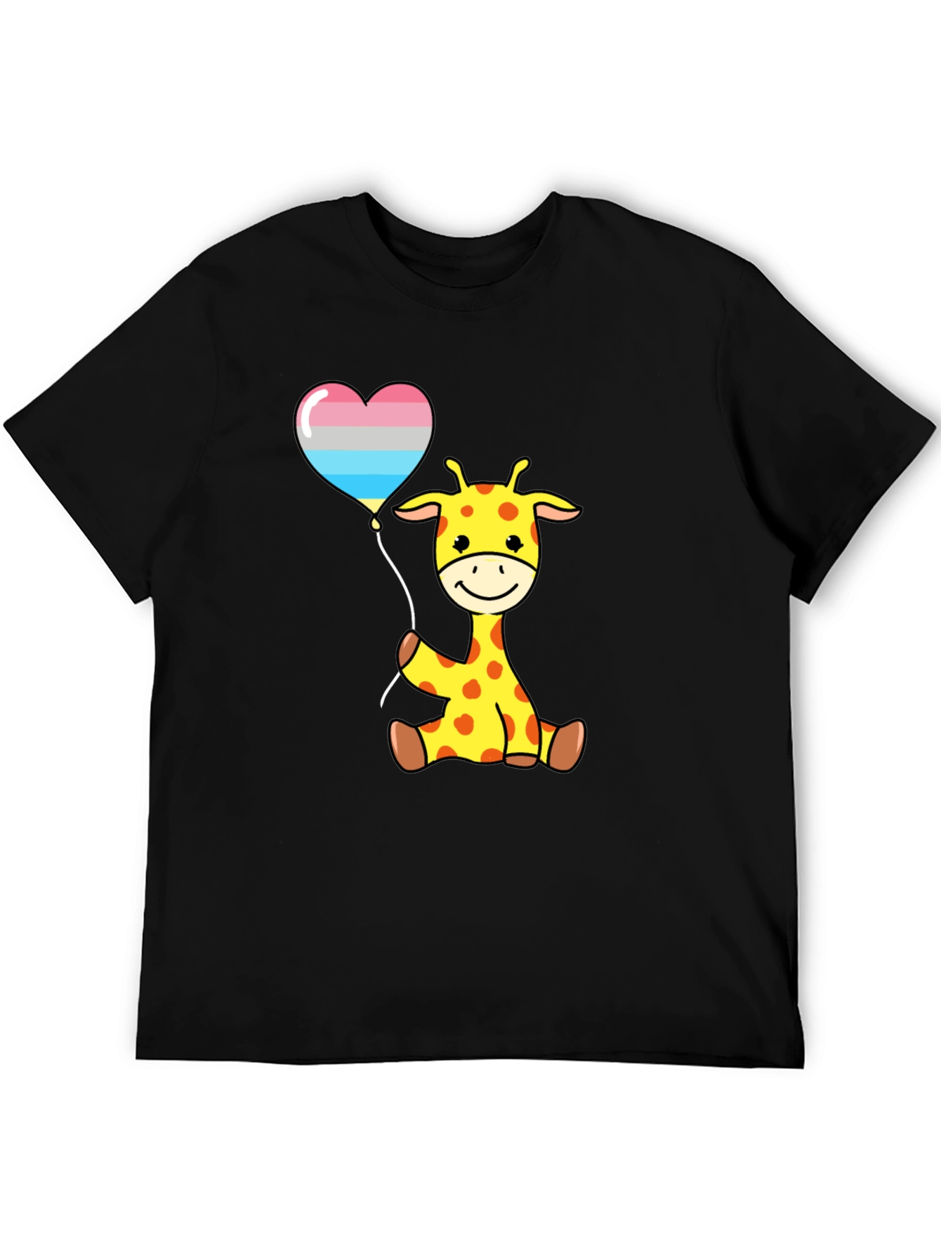 Cute Giraffe Balloon T-Shirt
