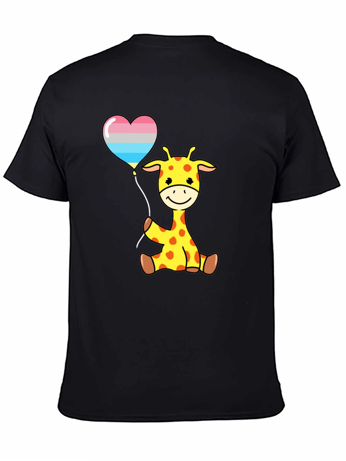 Cute Giraffe Balloon T-Shirt