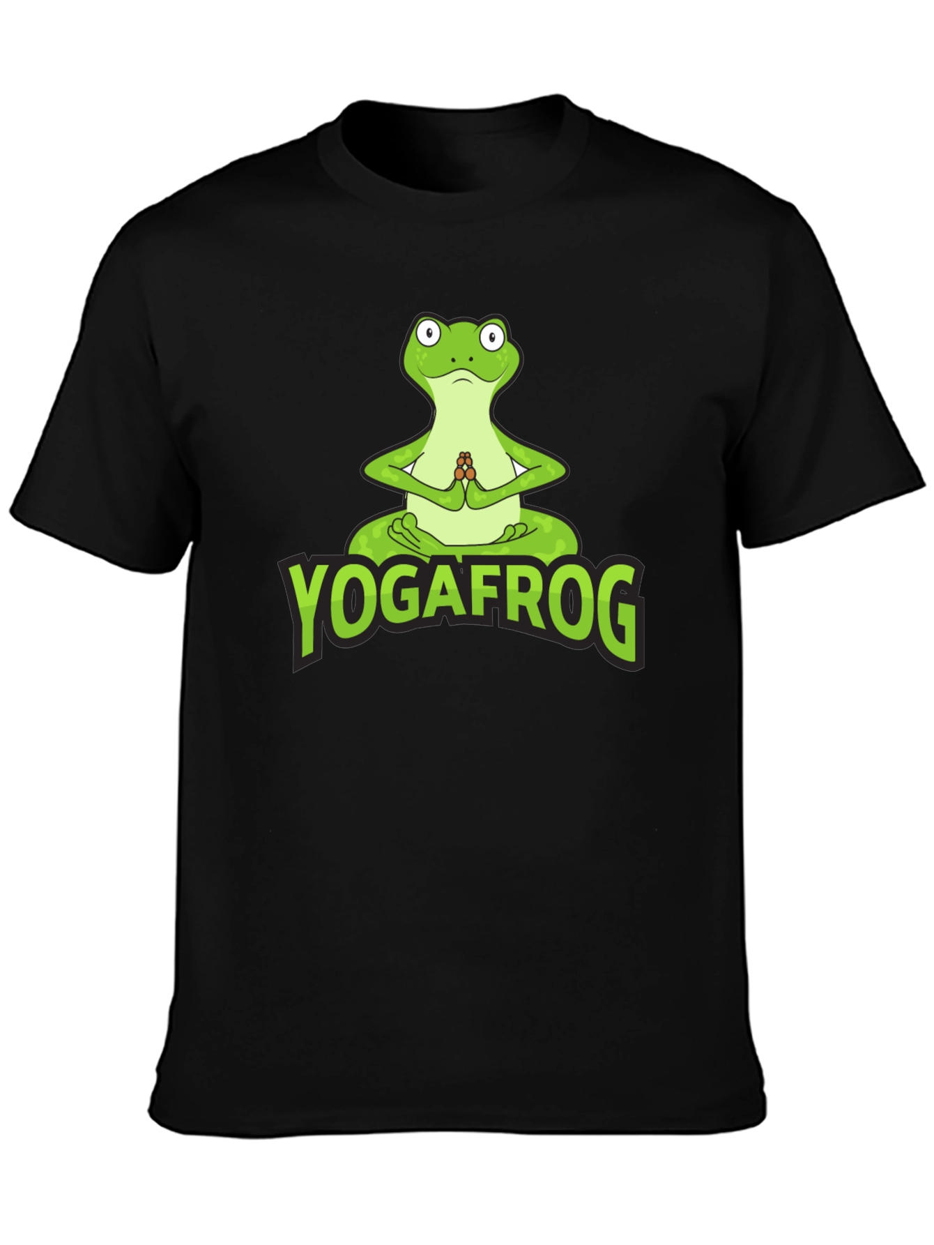 Yoga Frog Graphic T-Shirt - Zen Style