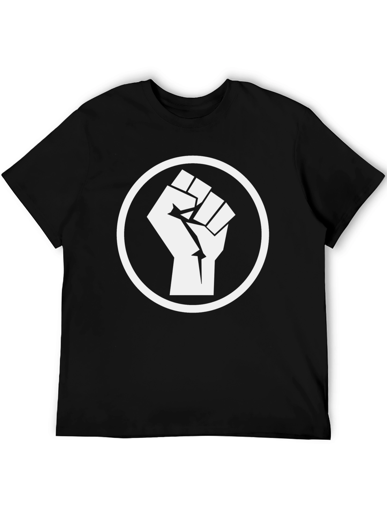 Black Power Fist Graphic T-Shirt