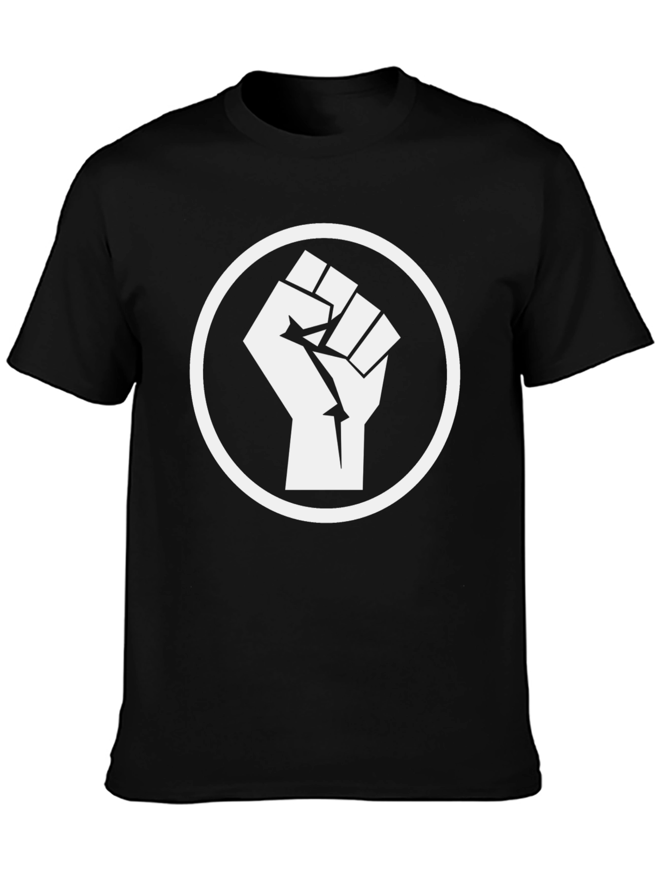 Black Power Fist Graphic T-Shirt