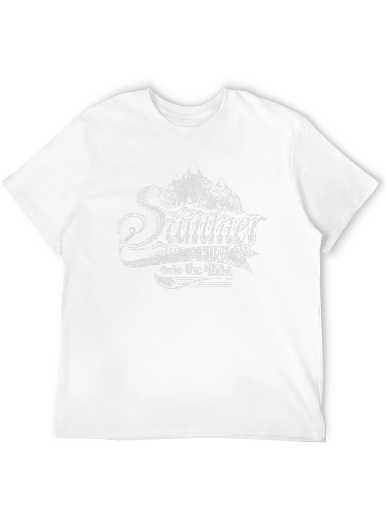Summer Fun Into the Wild Black Graphic Tee
