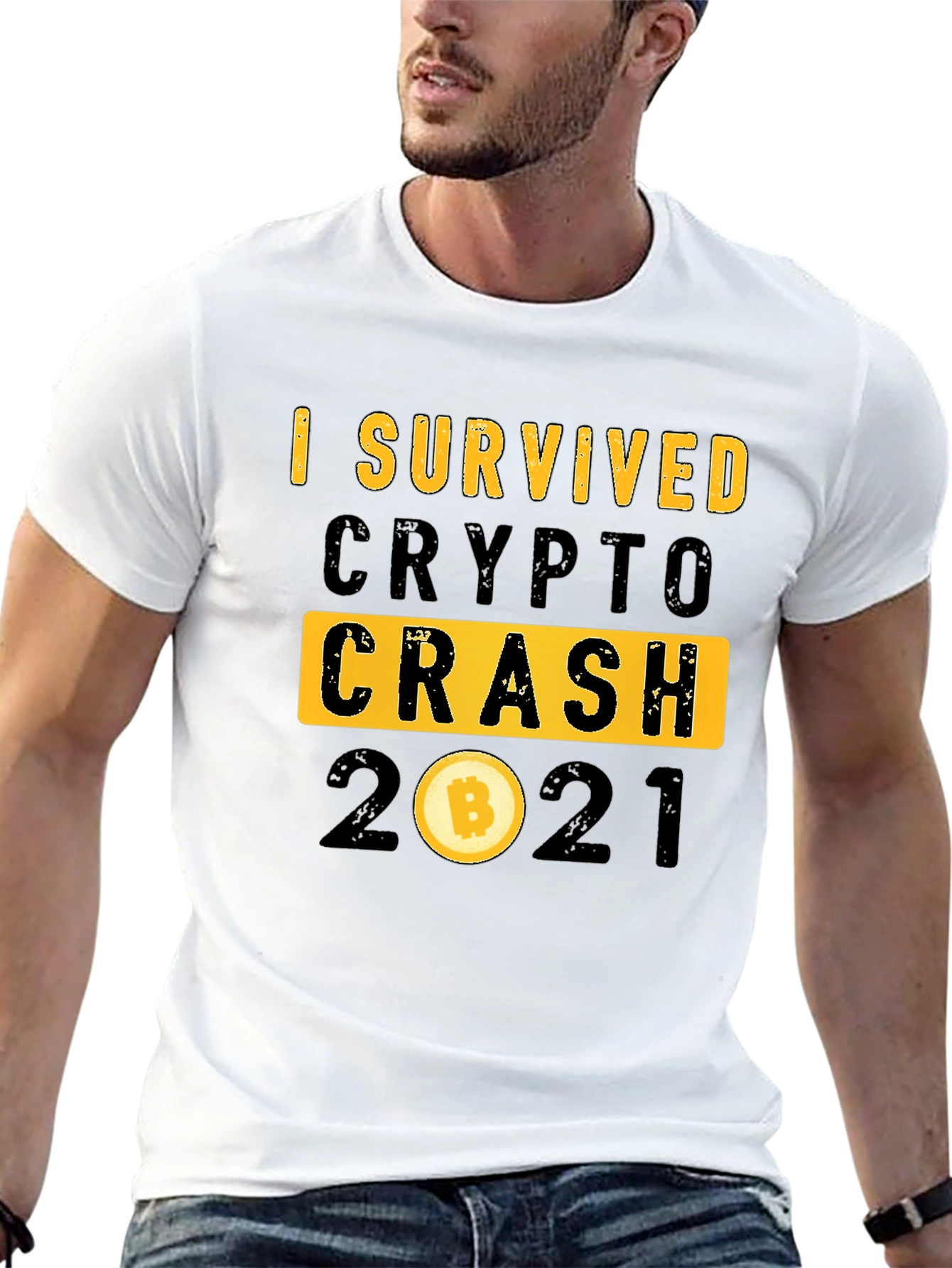 Crypto Crash Survivor 2021 T-Shirt