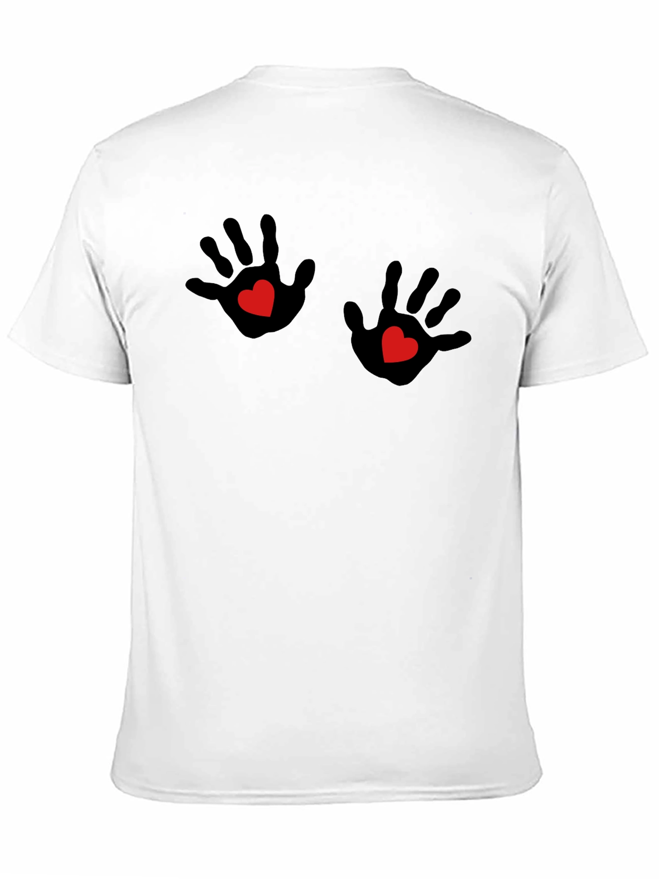Hand Heart T-Shirt - Funny Novelty Graphic Tee