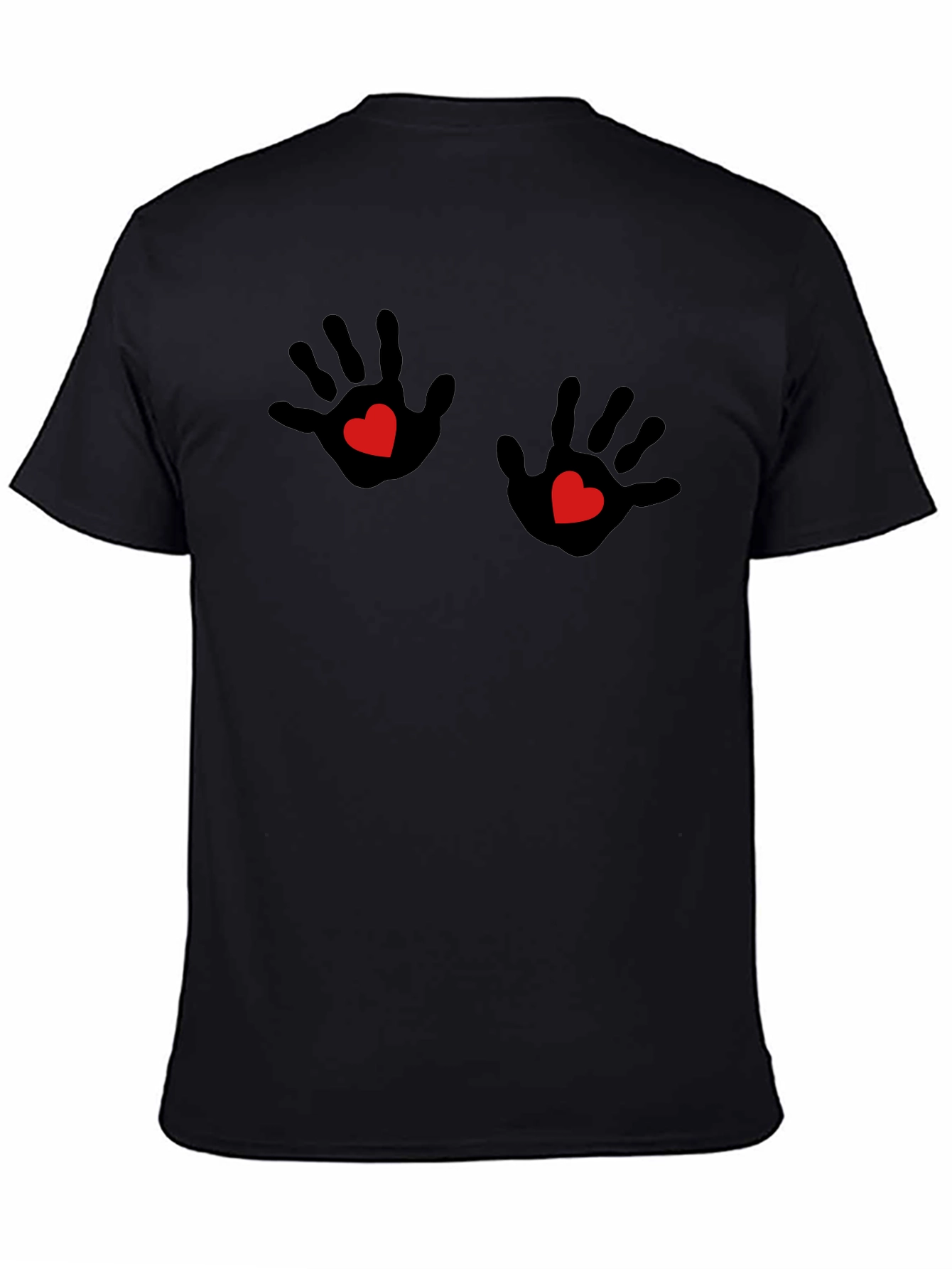 Hand Heart T-Shirt - Funny Novelty Graphic Tee