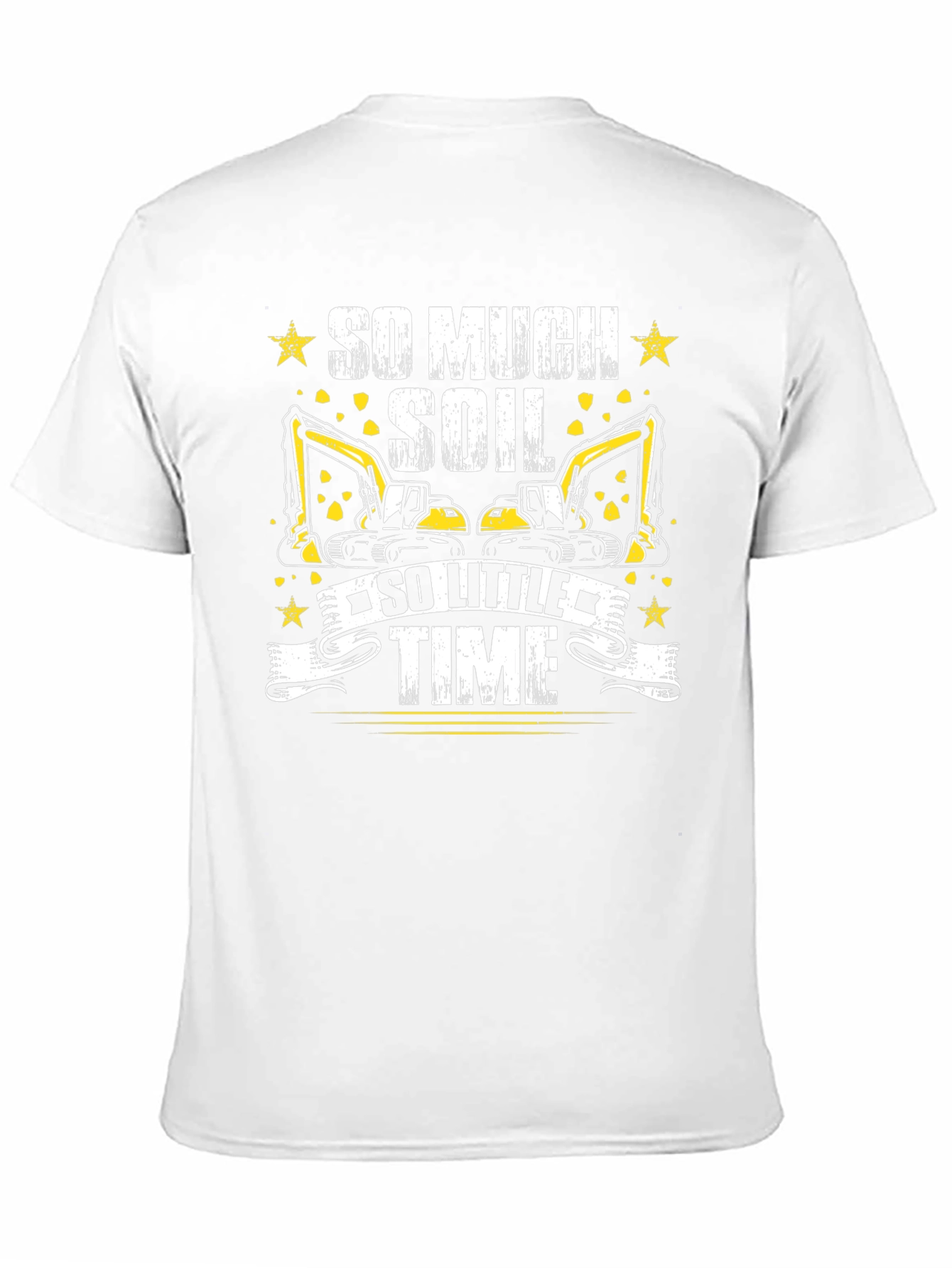 So Much Soil So Little Time Black T-Shirt