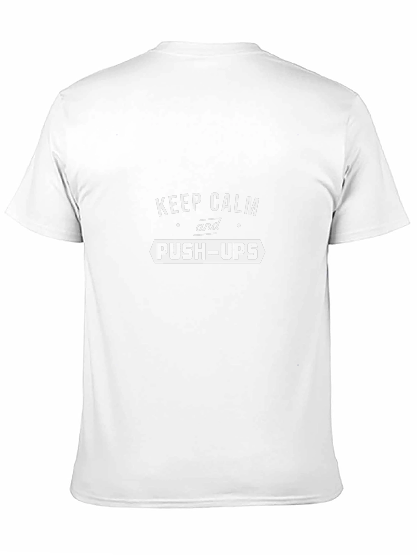 Keep Calm and Push-Ups Graphic Tee