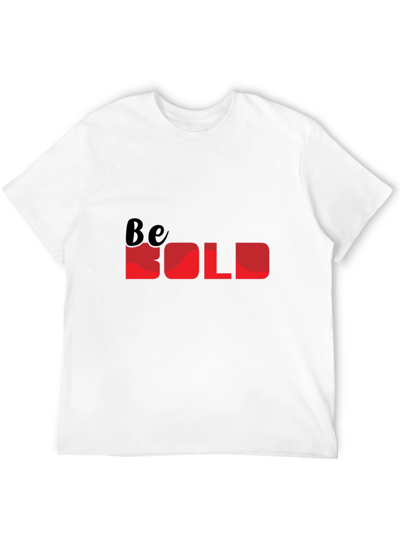 Be Bold Graphic Tee - Stylish Black T-Shirt