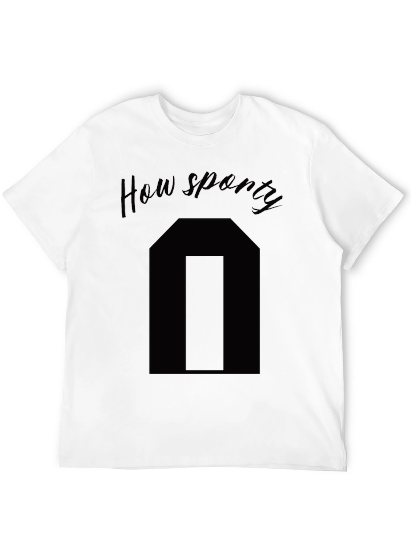 How Sporty T-Shirt - Mens Casual Tee