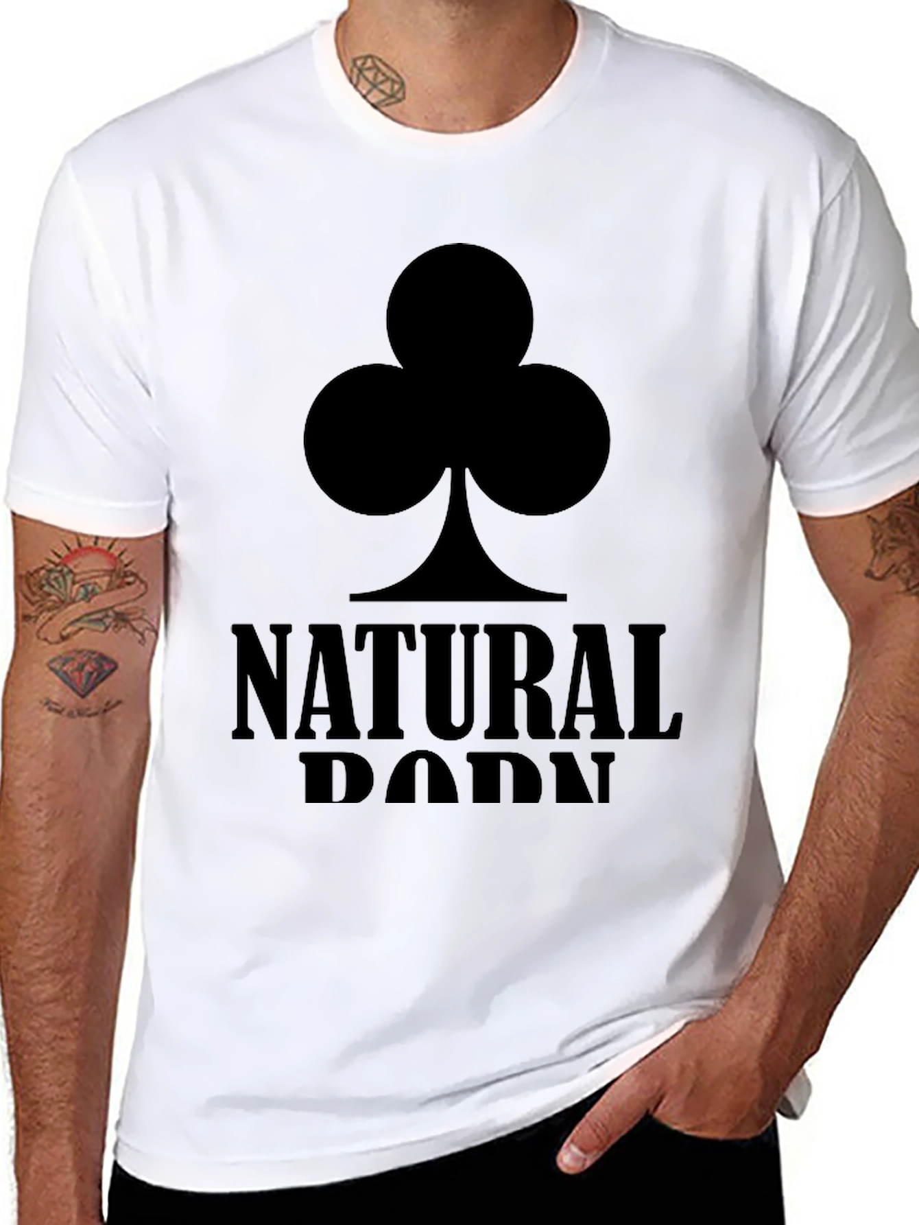 Natural Born T-Shirt - Club Symbol Design