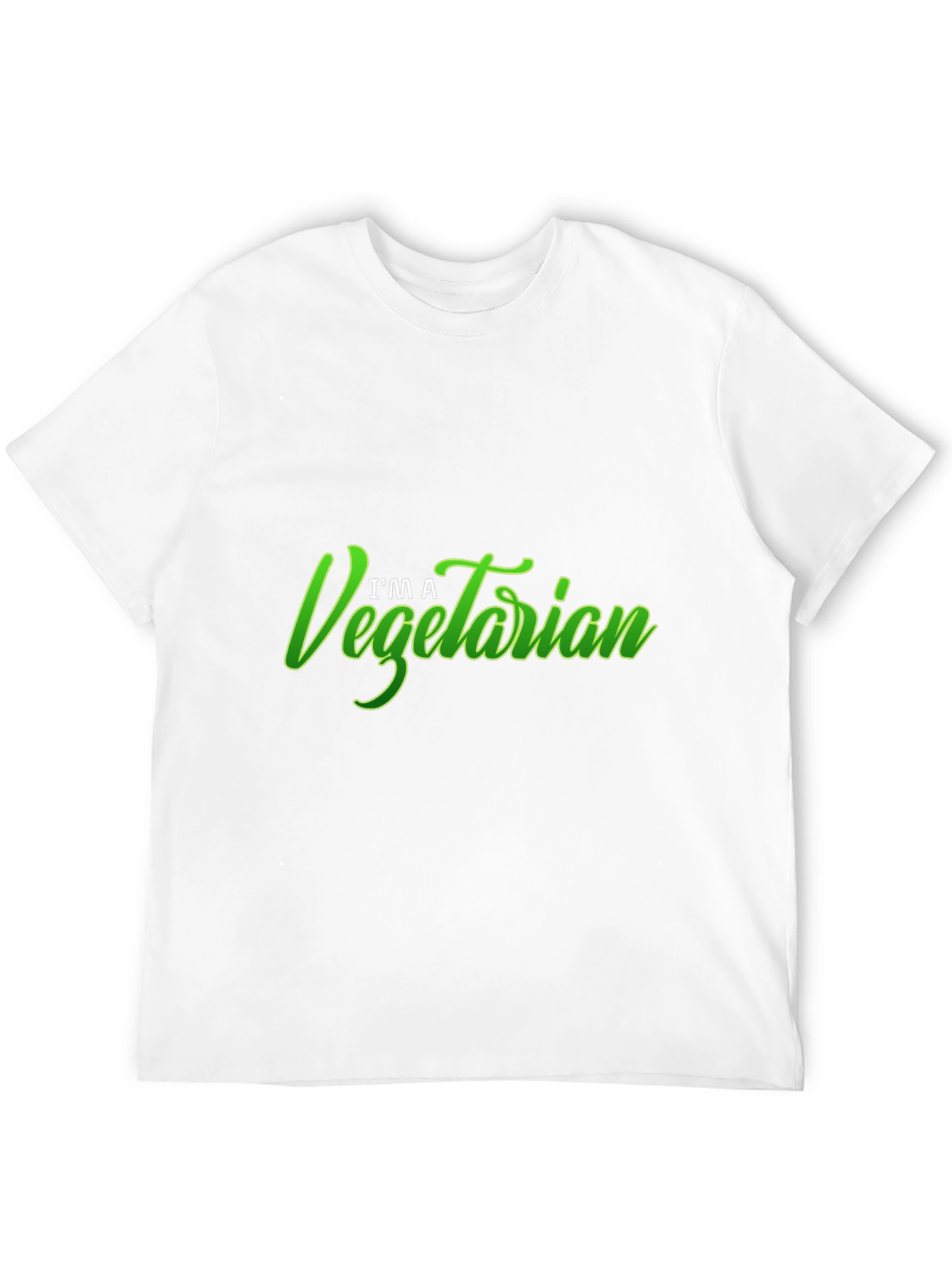 Im A Vegetarian Graphic T-Shirt