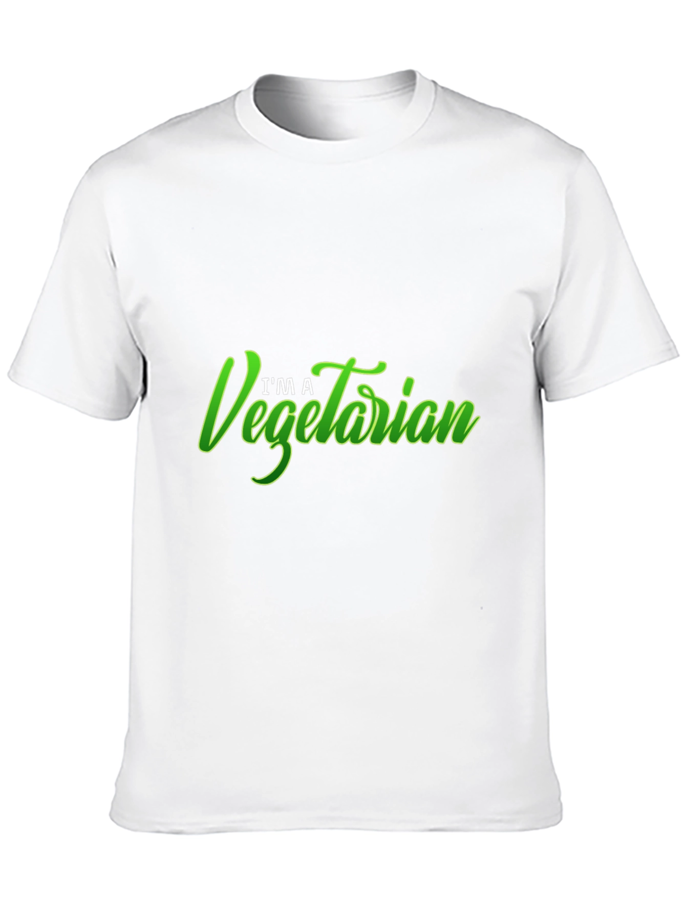 Im A Vegetarian Graphic T-Shirt