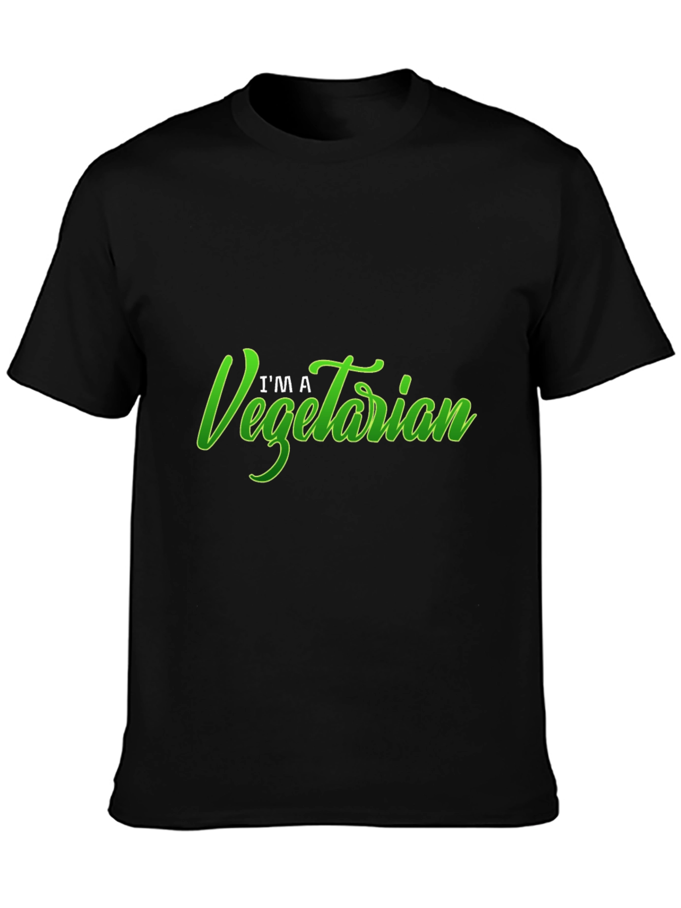 Im A Vegetarian Graphic T-Shirt